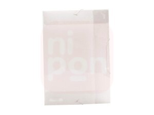 Pasta ABA Elástico Oficio Transparente Cristal