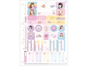 Bloco de Fichário Jolie 80 Folhas - Tilibra