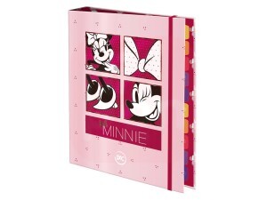 Fichário Colegial com elástico Minnie com 48 Folhas decoradas – 3781