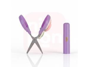 Tesoura com Capa Fiorita Holic Delicata Tris